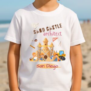 Kids Sand Castle Architect T-Shirt – So Very San Diego