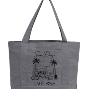 Café San Diego Pigmented Tote Bag