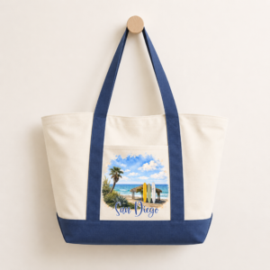 Windansea Shack Oversized Zipper Tote